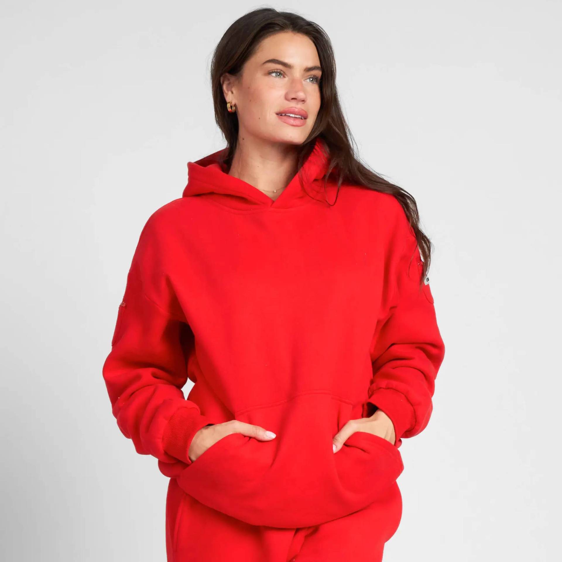Unisex Hooded Sweatshirt Autumn Pullover Hoodie For Couples photo 2