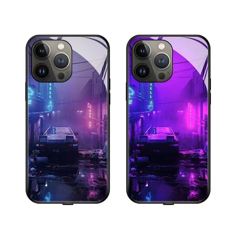 Creative CyberpunkGlowing Phone Case photo 2
