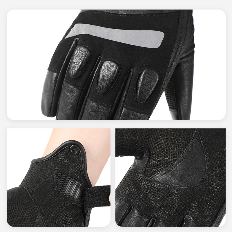 Winter Outdoor Cycling Touchscreen Gloves With Fleece Lining Waterproof And Windproof For Men photo 3
