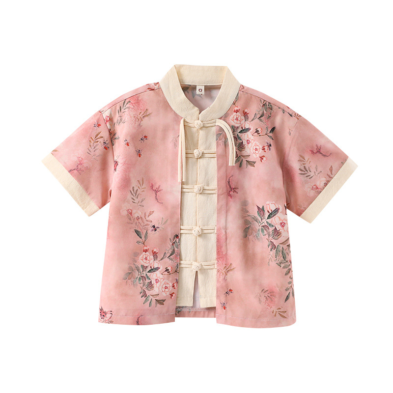 Chinese Style Design Childrens Outfit Set photo 8