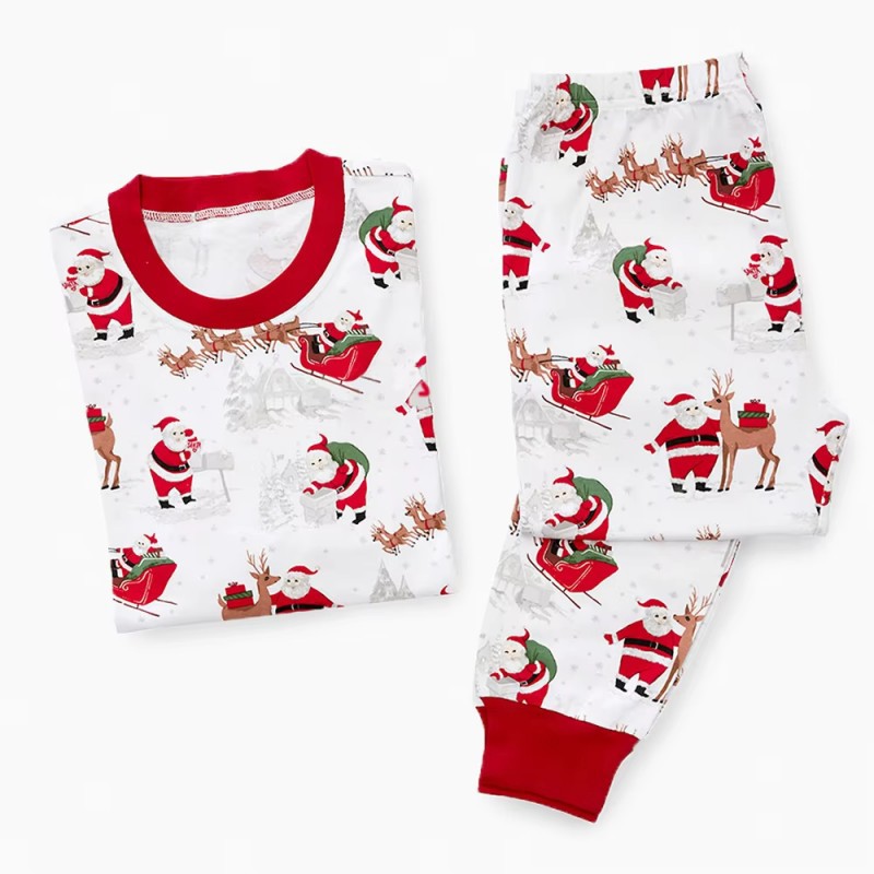 European And American Christmas Loungewear Family Sets photo 5
