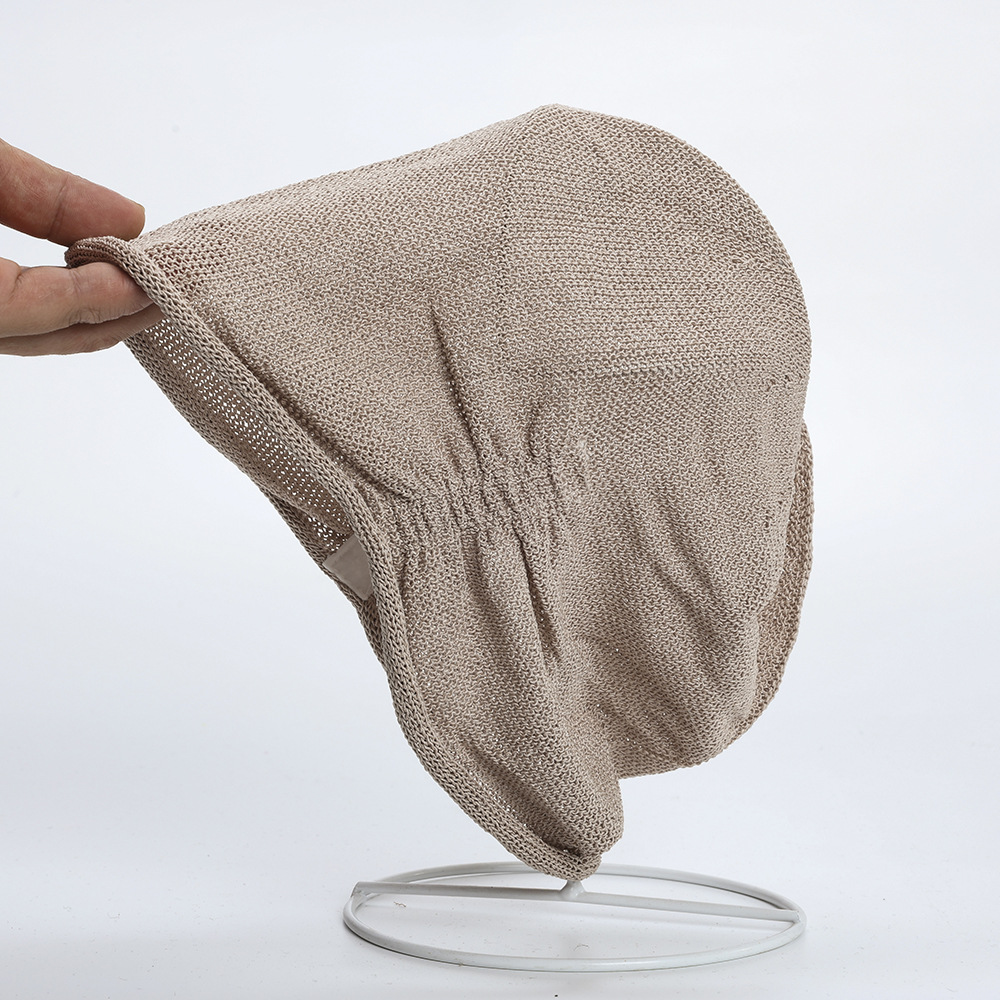 Women's Casual Paper-yarn Pullover Hat photo 7