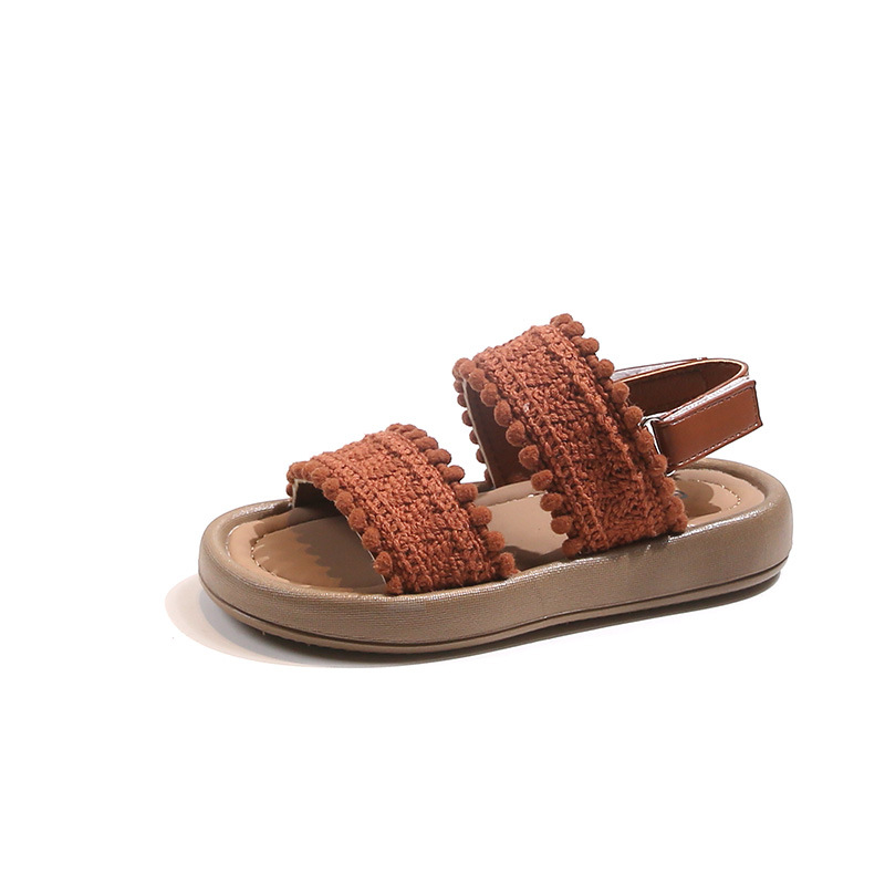 Girls Ethnic-Style Casual Retro Sandals With Soft Soles photo 6