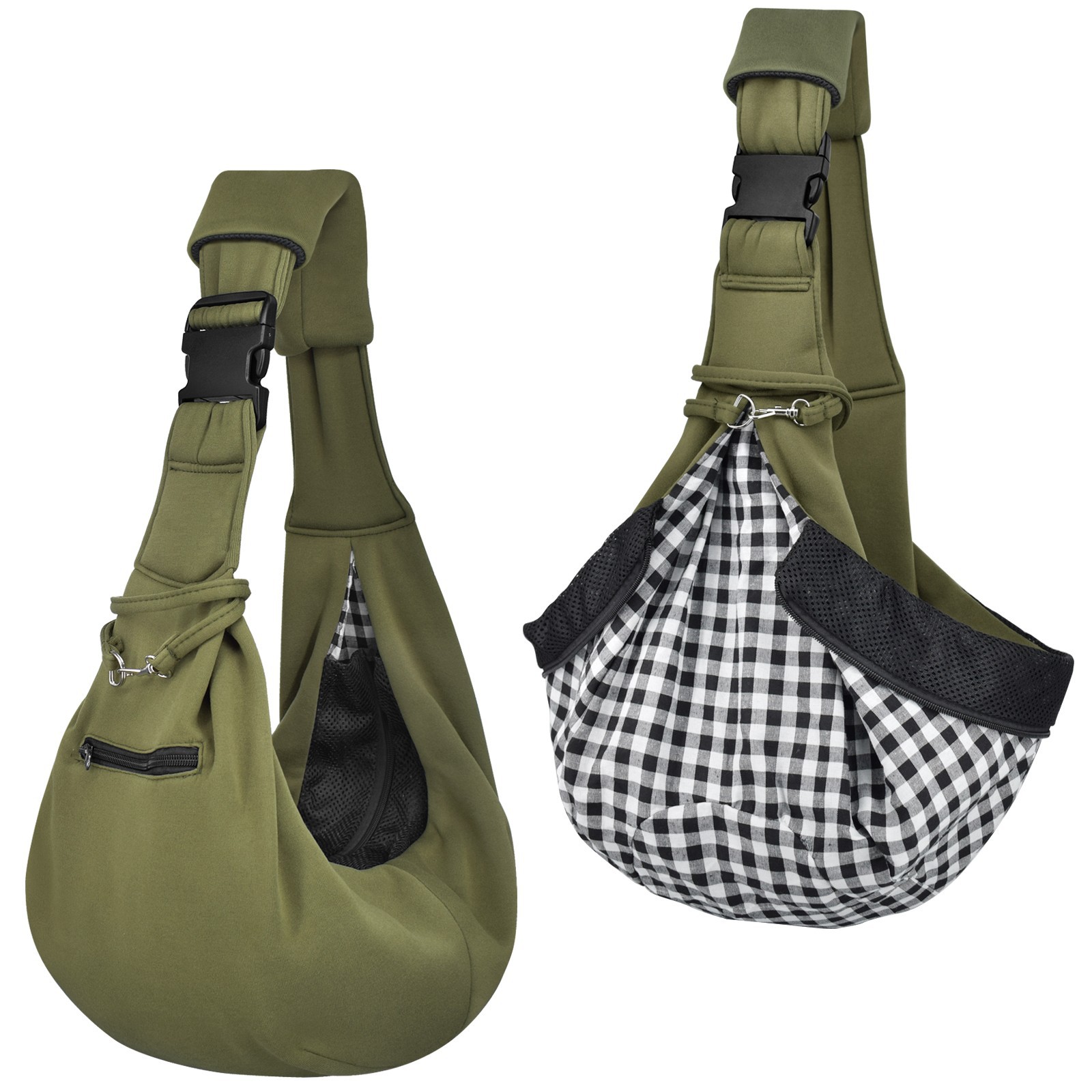Adjustable Long And Short Straps With A Sliding Buckle Lightweight Cat Carrier With Sponge Padding photo 6