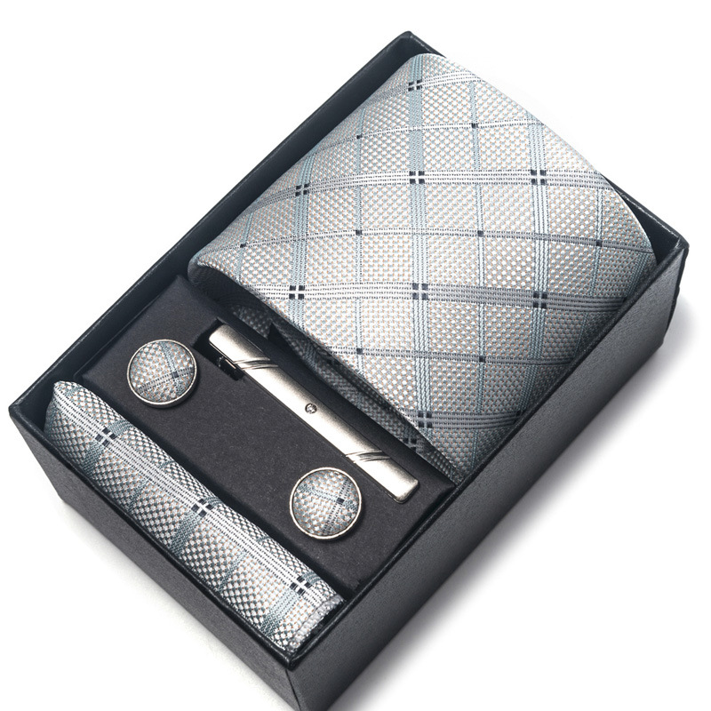 Direct-supply Mens Polyester Yarn-dyed Jacquard Formal Tie photo 6