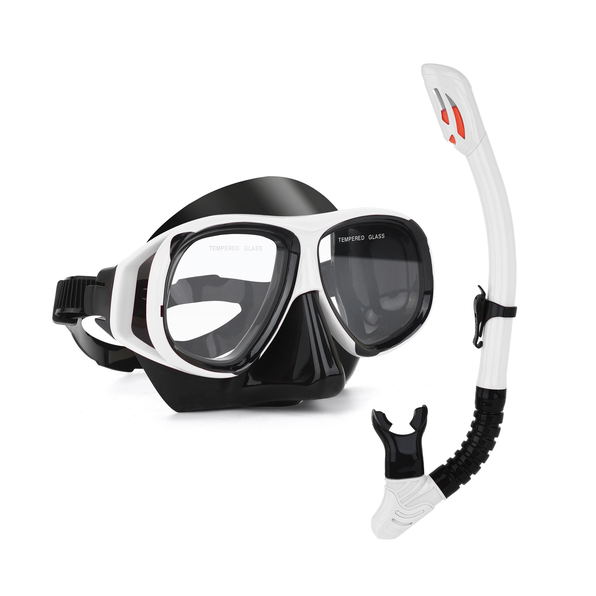 Diving Set Mask And Dry Snorkel With Myopia Option Availabl photo 5
