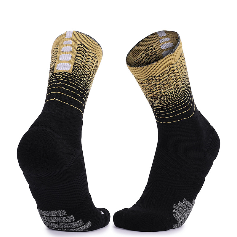 Thick Sweat Absorbing Towel Bottom Breathable Men's Mid Length Socks photo 6