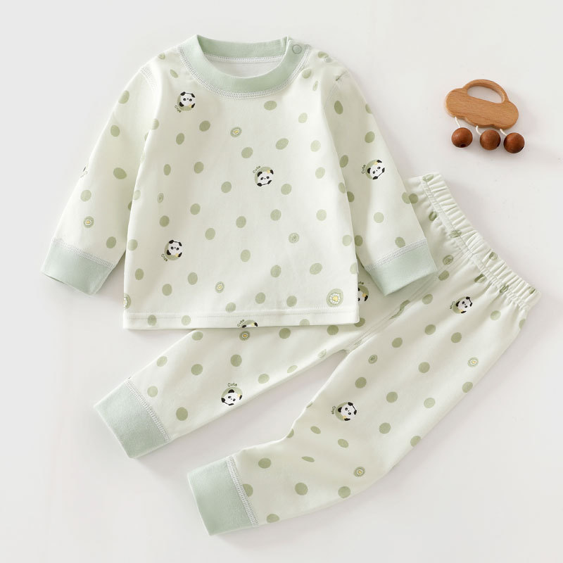 Baby Two-piece Set Seamless Design Essential Base Layer For Newborns photo 6