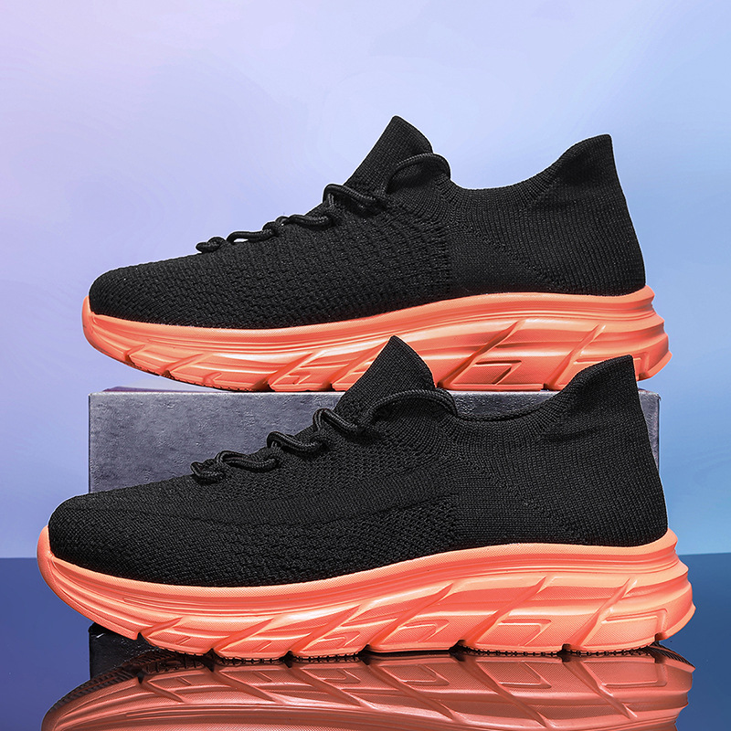 Breathable Mesh Flyknit Unisex Versatile Shoes photo 2