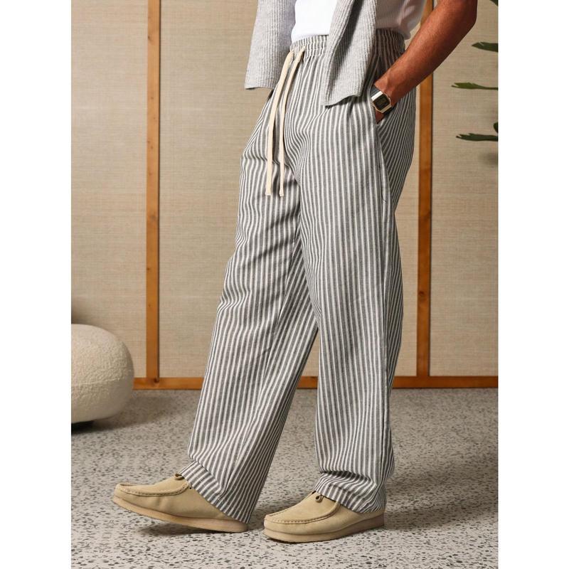 Relaxed Striped Pants Vertical-striped Casual Pants photo 6