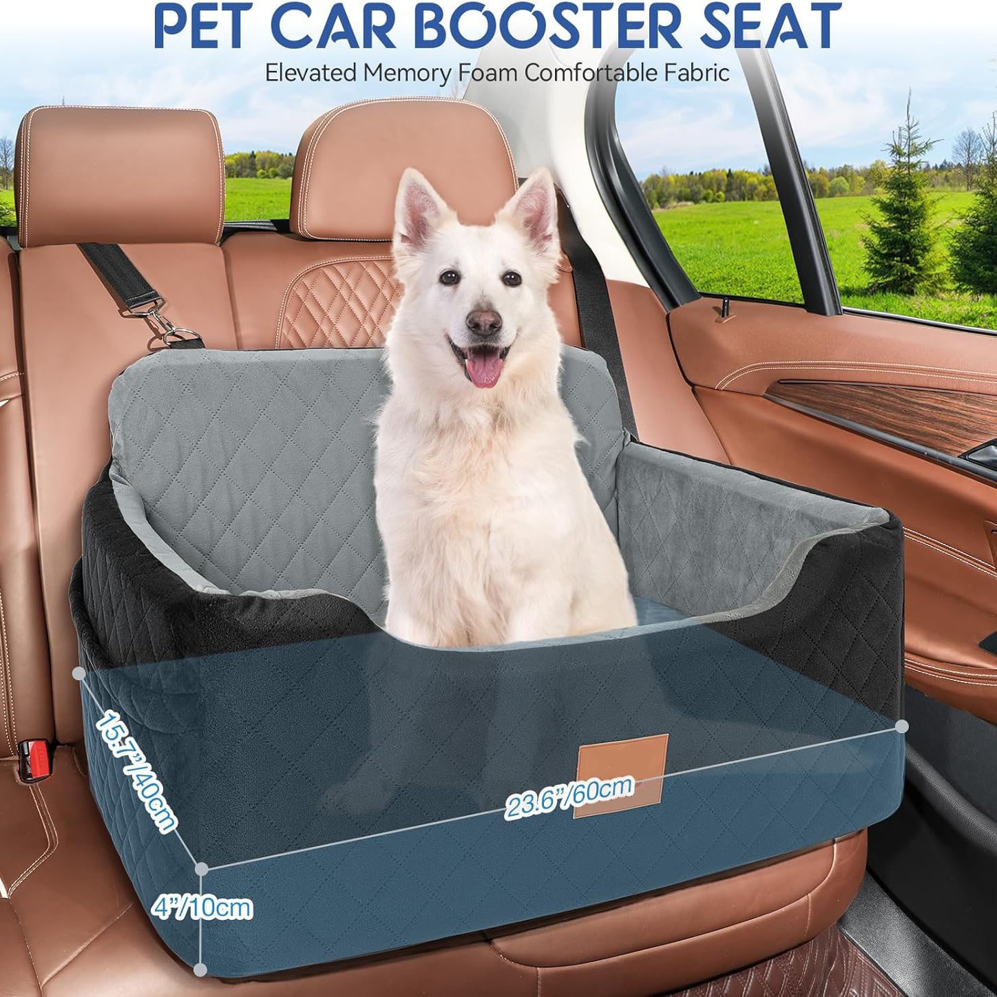 Dual-use Car And Home Seat Mat Car-mounted Dog Bed photo 1