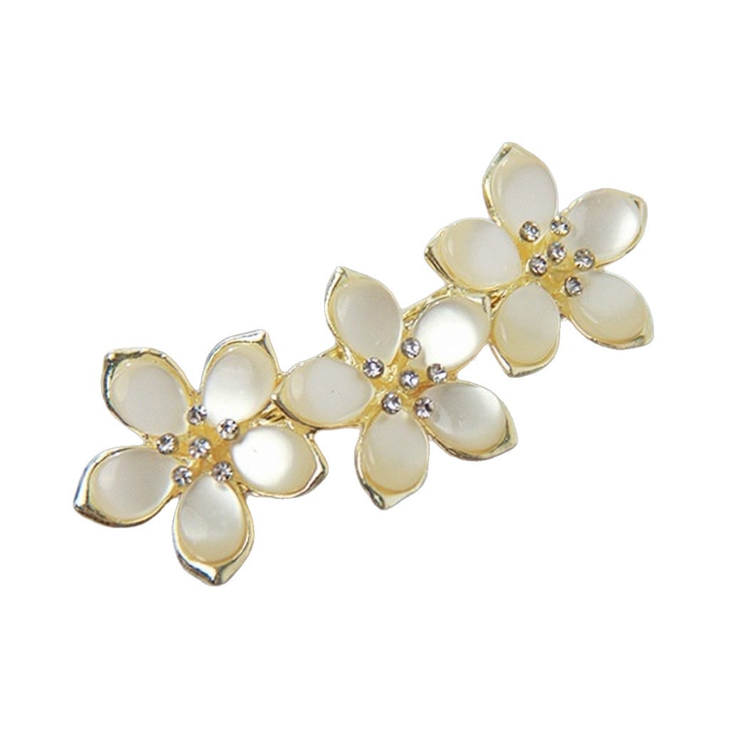 Korean-style Large And Small Spring Clips With Rhinestones photo 5