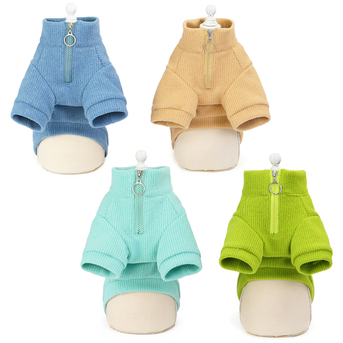 Pet Clothing Dog Zip-up Sweater photo 5