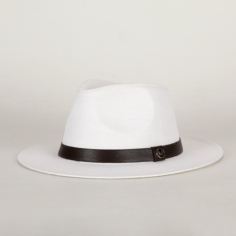 British-style Straw Sun Hat For Men Perfect For The Beach photo 7