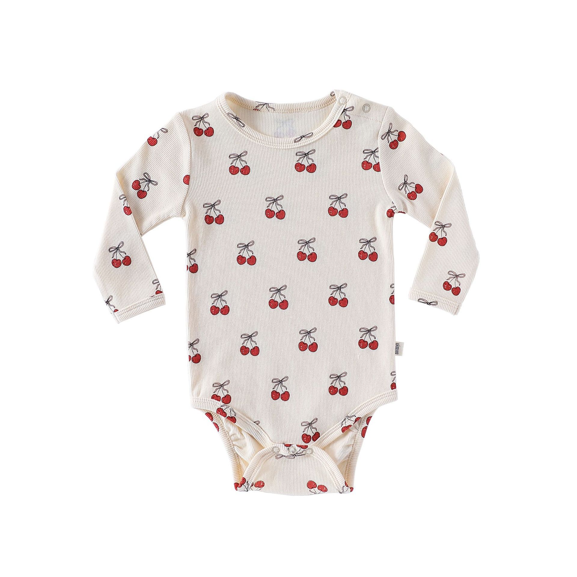 Long-sleeve Romper And Crawling Suit Two-piece Set For Baby Boys And Girls photo 4