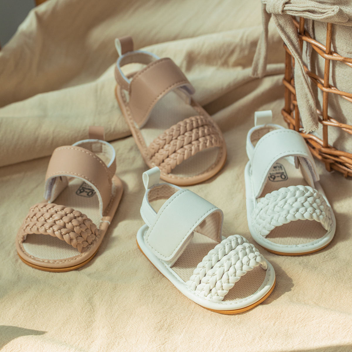 Baby Velcro Breathable Soft-sole Sandals photo 1