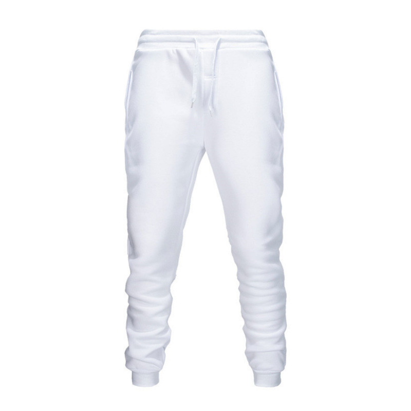 Men's Casual Sports Solid Color Trousers photo 4