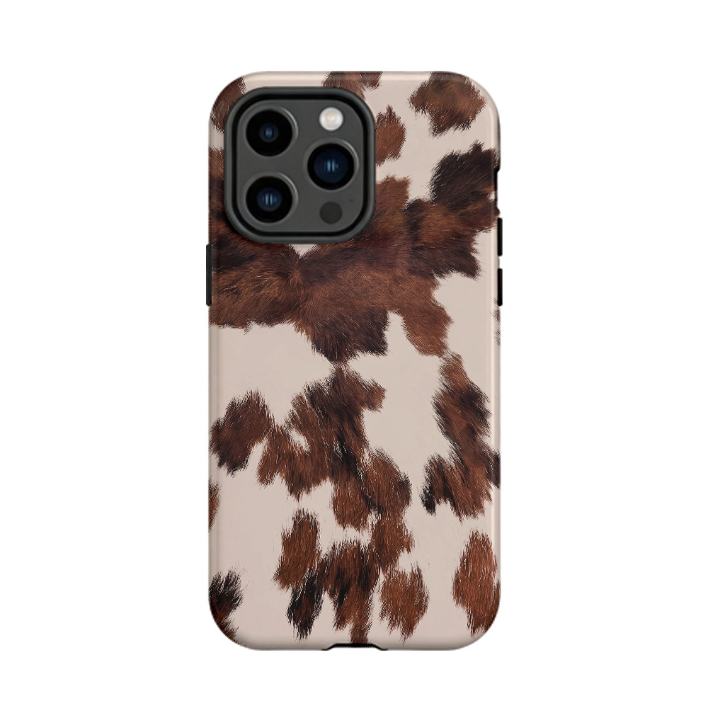 Stylish 2-in-1 Double-layer Glossy Phone Case photo 3