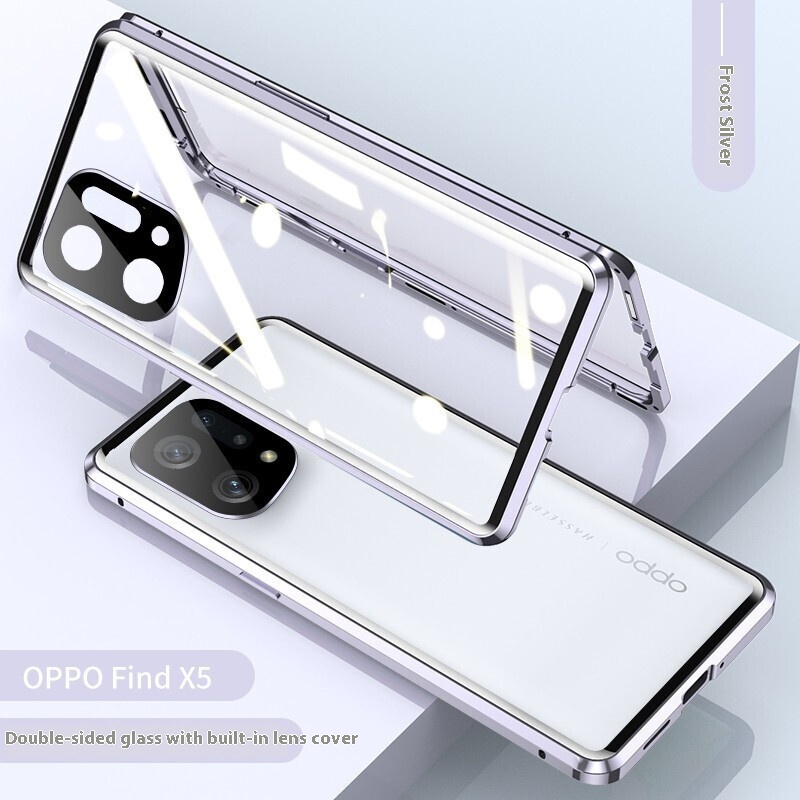 Phone Case Magnetic King Double-sided Glass Protection photo 5