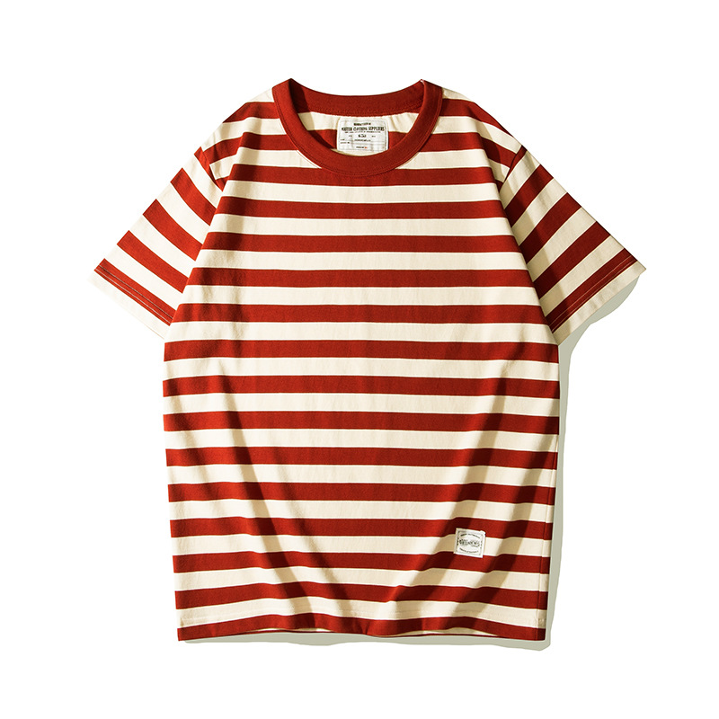 Men's Vintage Stripe Short-sleeved T-shirt photo 5