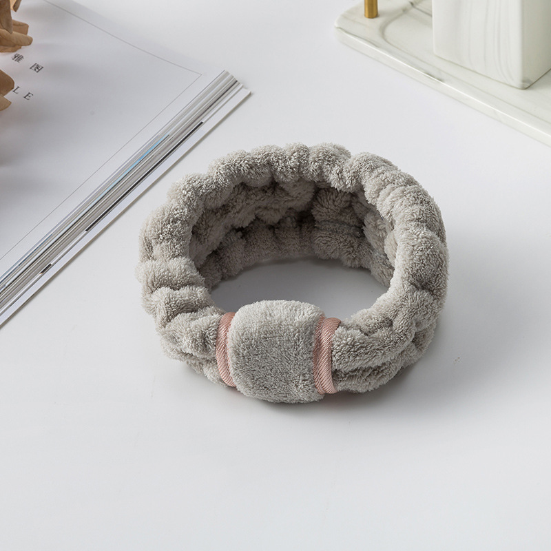 Women's Skincare Face-washing Single-button Headband photo 7