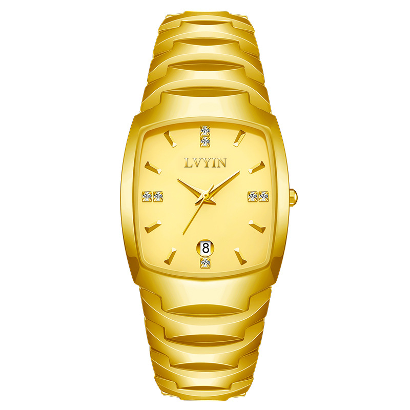 Barrel-shaped Best-selling Waterproof Ceramic Quartz Watchmens And Womens Timepieces photo 2
