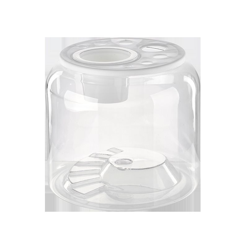 Transparent Plastic Ecological Desktop Landscaping Feeding Fish Tank photo 6