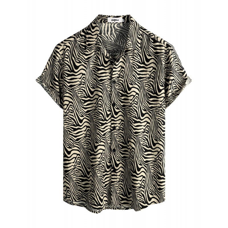 Fashion Summer Printed Hawaiian Shirt For Men photo 3