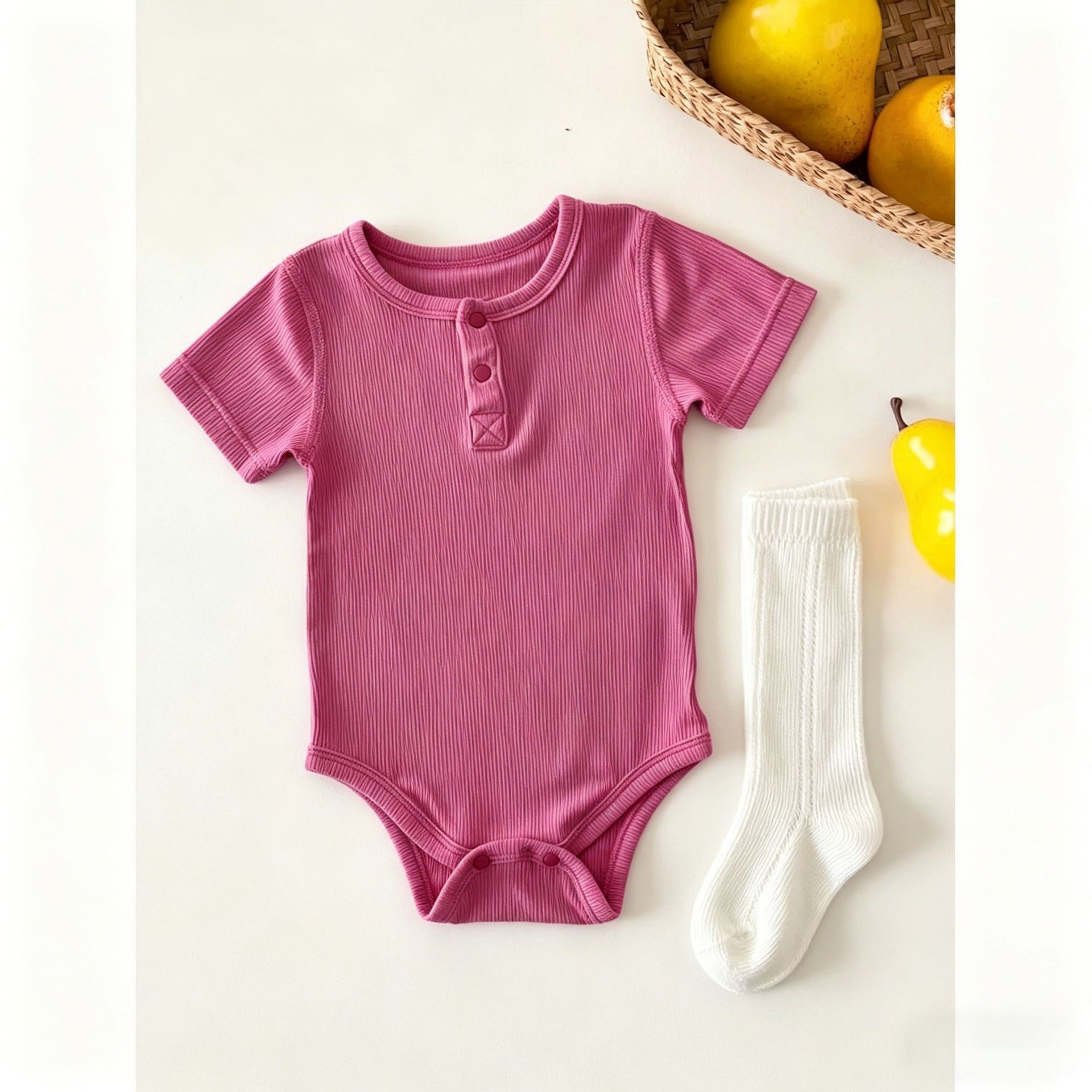 Breathable And Comfortable Newborn Onesie photo 3