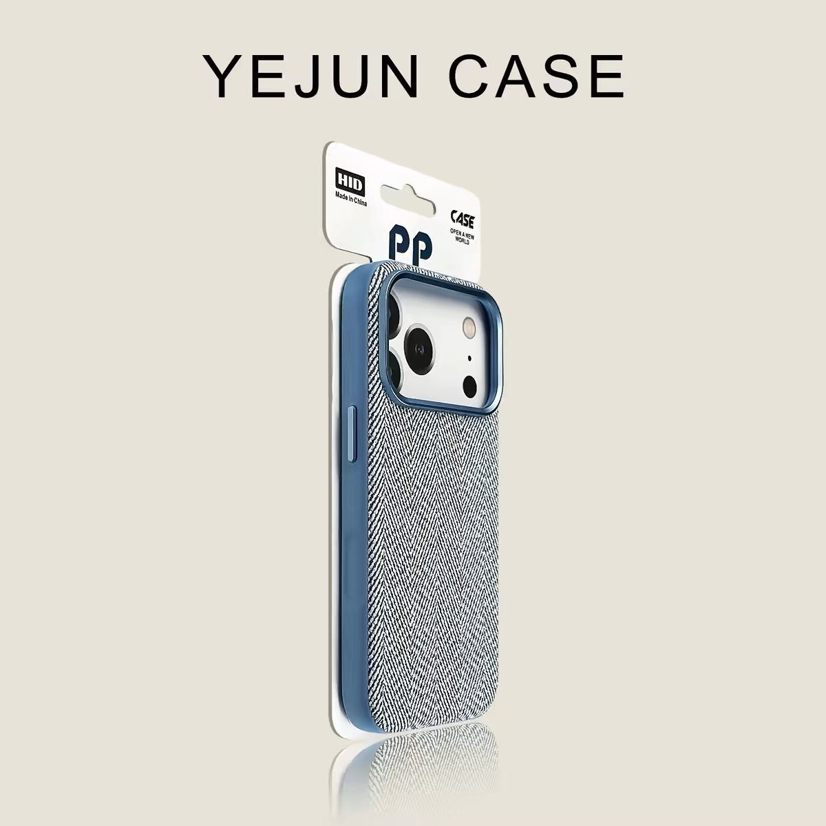 Woven-texture Leather Magnetic Phone Case photo 4