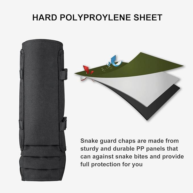 Thickened Leg Guards For Outdoor Jungle Use Protecting Against Mosquitoes Snake Bites And Scratches photo 5