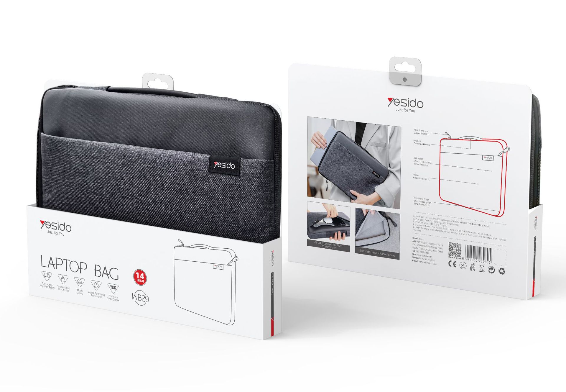 Leisure Versatile Portable Notebook Computer Bag Liner photo 4