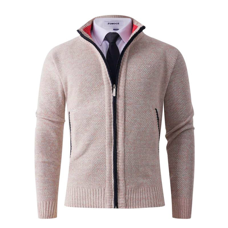 Thickened Men's Sweater Knitted Cardigan photo 4