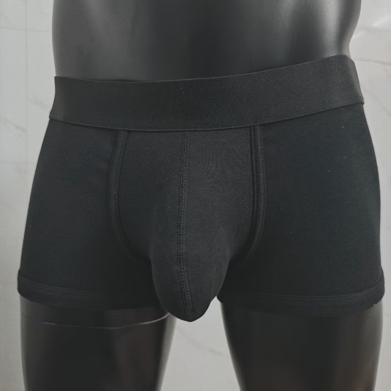 Men's Underwear Combed Cotton U Convex Sports Flat Pants Simple photo 5