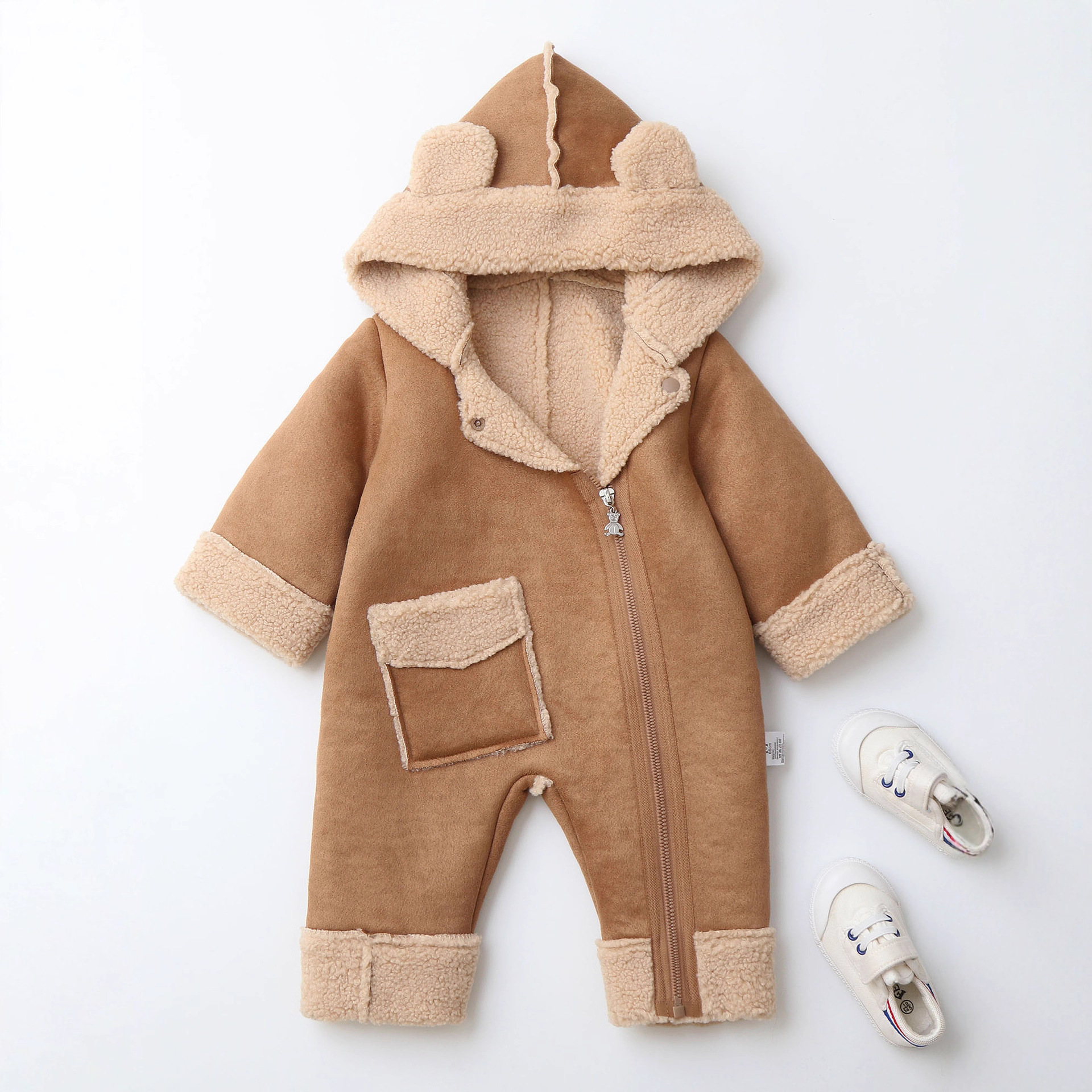 Winter Infant Fleece-lined Jumpsuit Baby photo 3