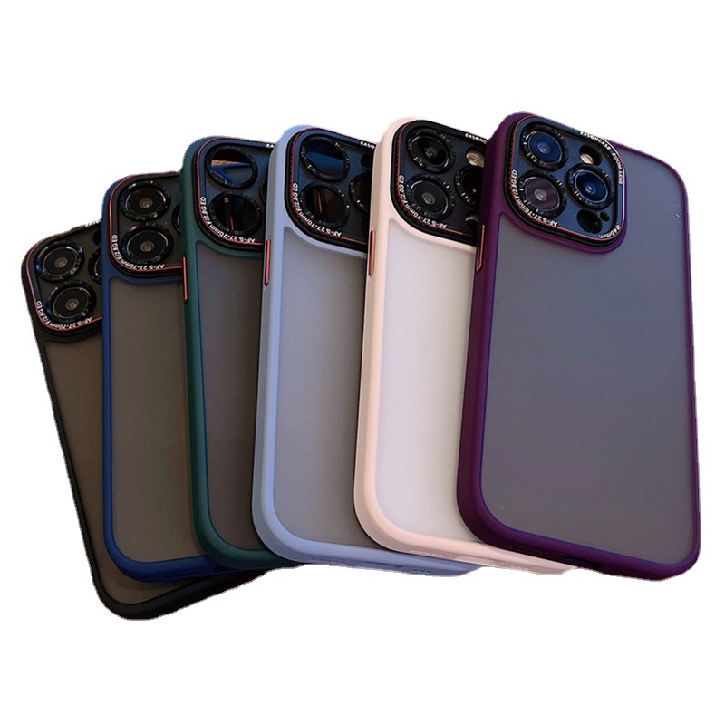 Metal Lens Circle Skin Feeling Matte Protective Cover photo 6