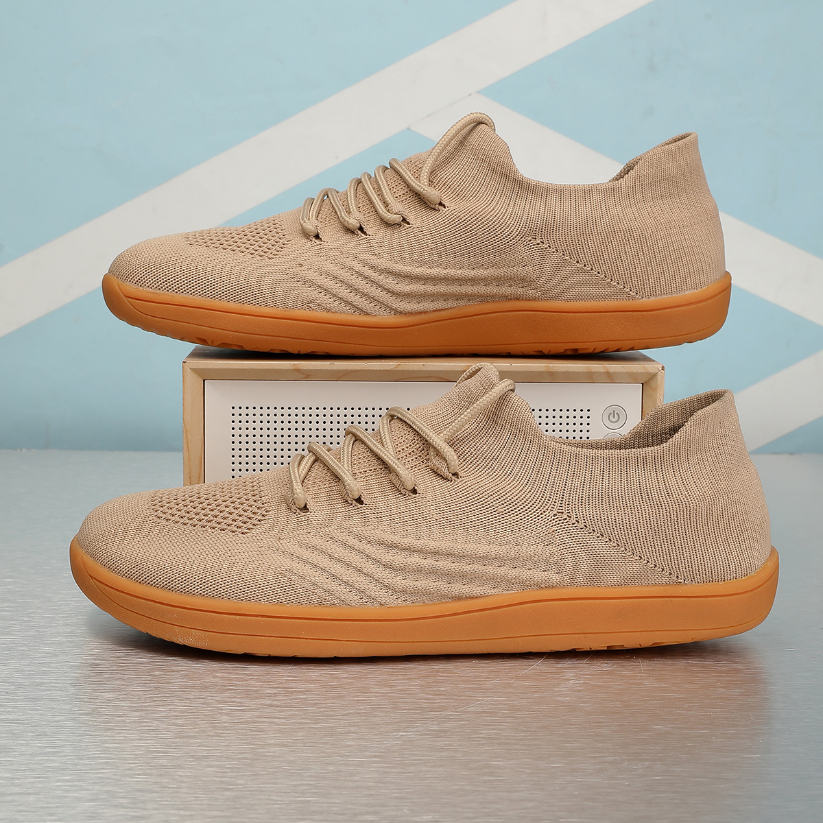 Men's Shoes For Spring And Summer Sports With Flyknit Breathable And Lightweight photo 8