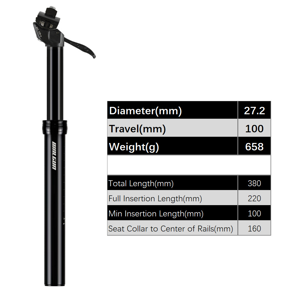 WALGUN Dropper Seatpost For Mountain Bikes photo 8