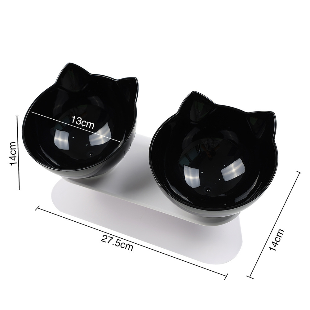 Kitten Bowl Pet Cervical Support Feeding Food Basin photo 7