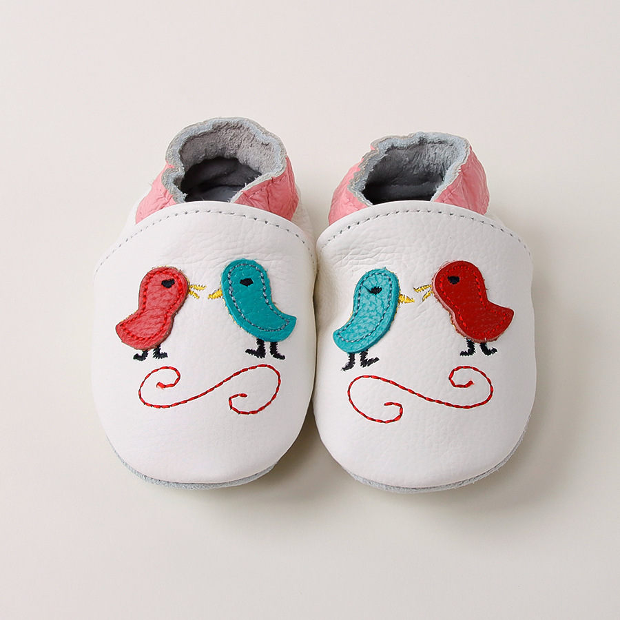 Childrens And Babies Genuine Leather First-walking Shoes photo 3