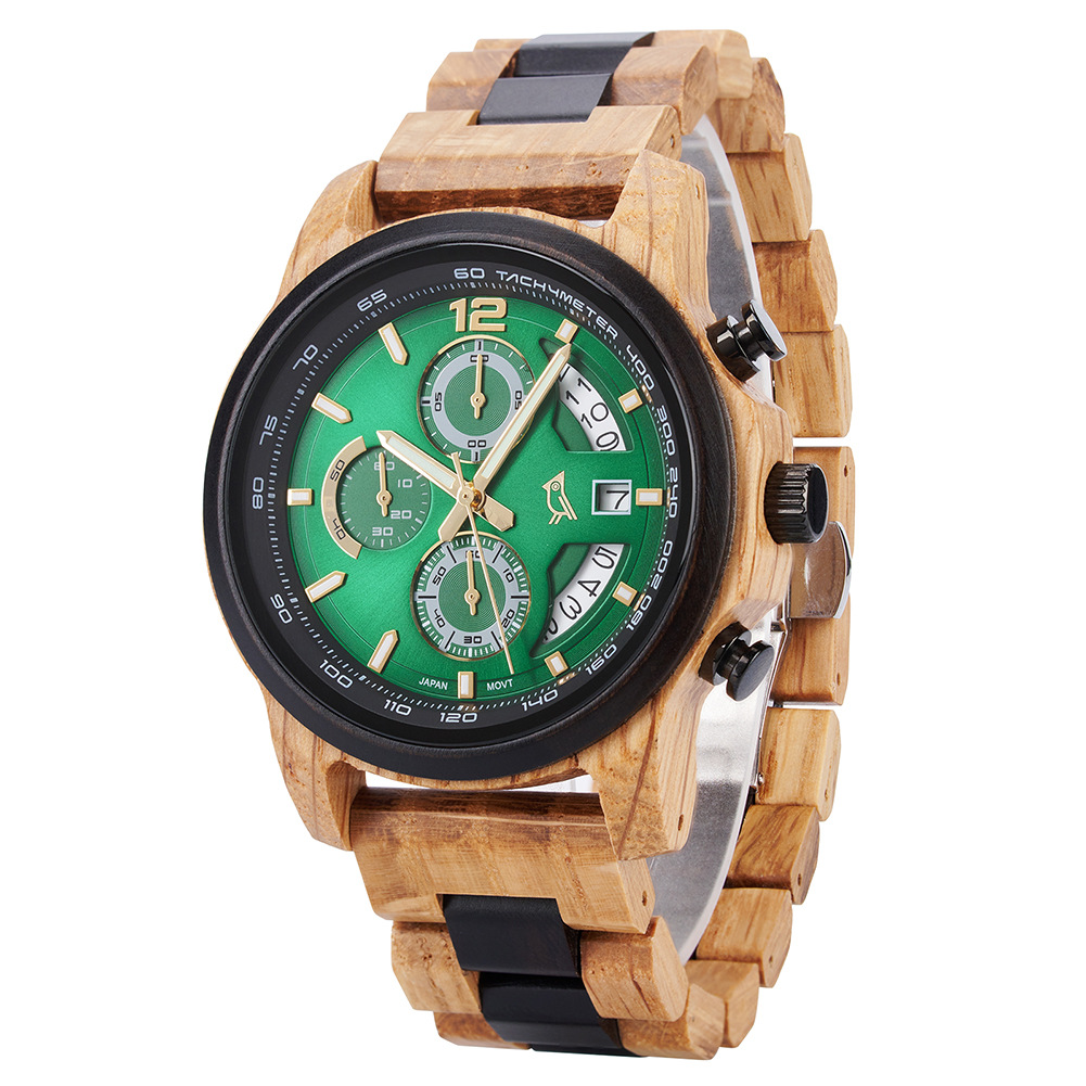 Vintage Wooden Watch For Young Men photo 8