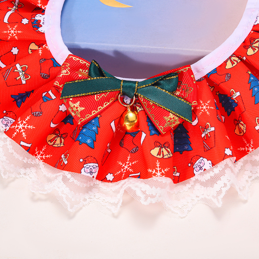 Bow-knot Bell Scarf For Kittens And Puppies photo 6