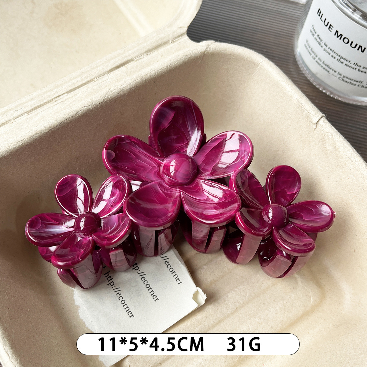 Large Floral Korean-style Hair Clip photo 8