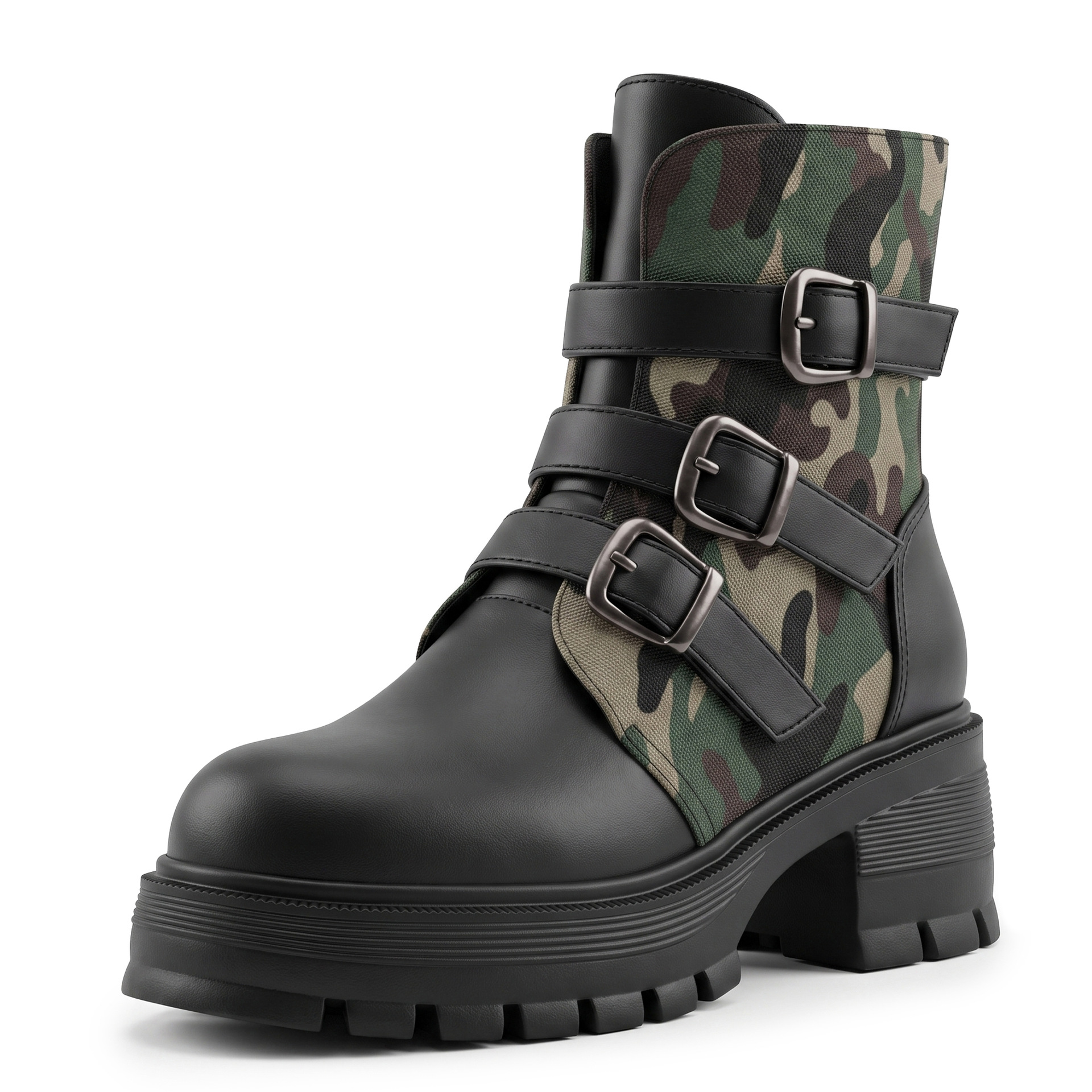 Women's Lace-up British-style Martin Boots photo 4