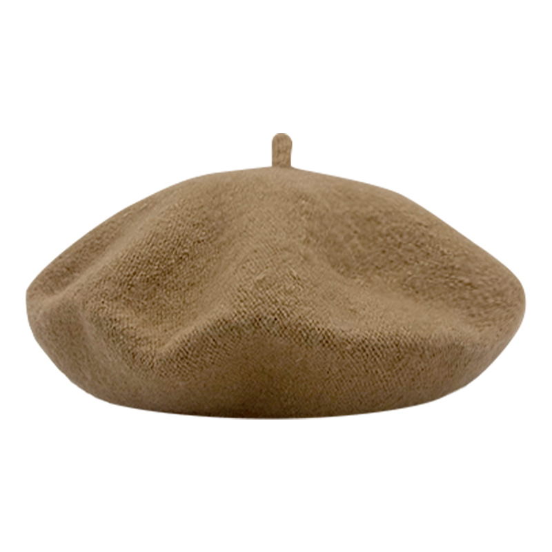 Childrens Beret British-Style Vintage Wool Beret photo 2