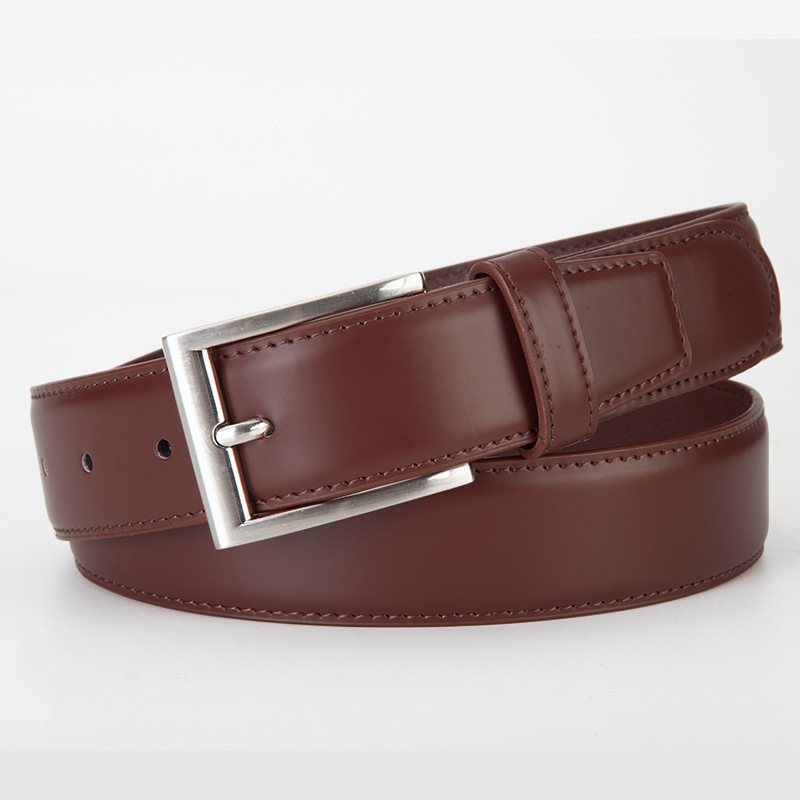 Mens Casual All Matching Leather Belt photo 1