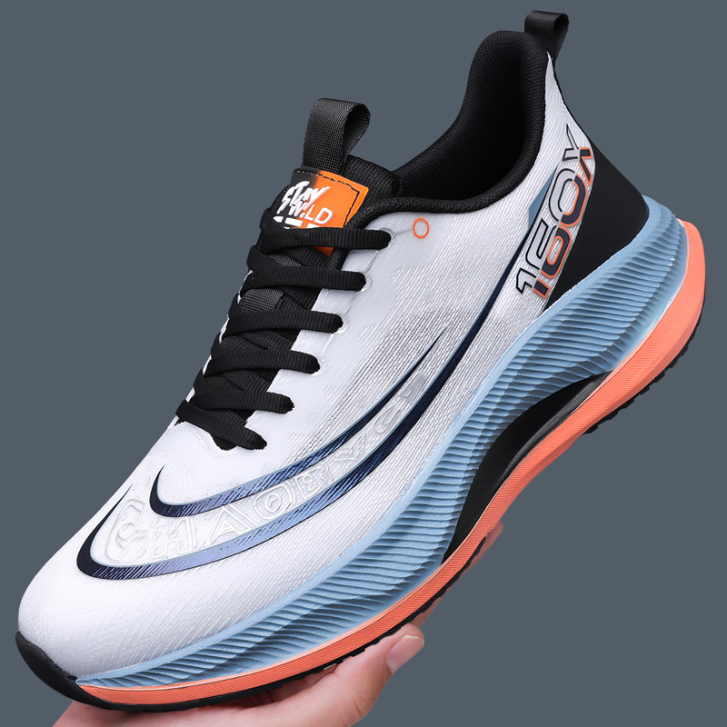 Breathable Soft-soled Mesh Surface Trendy Running Shoes Fashion Sneaker Men photo 7
