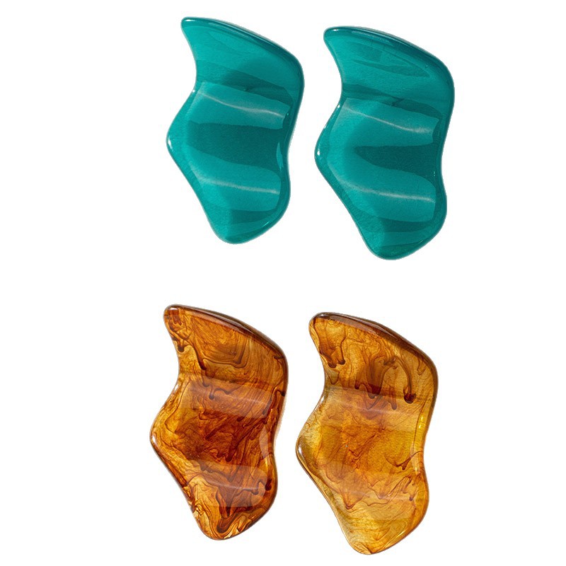 European And American Retro Acrylic Stud Earrings photo 4