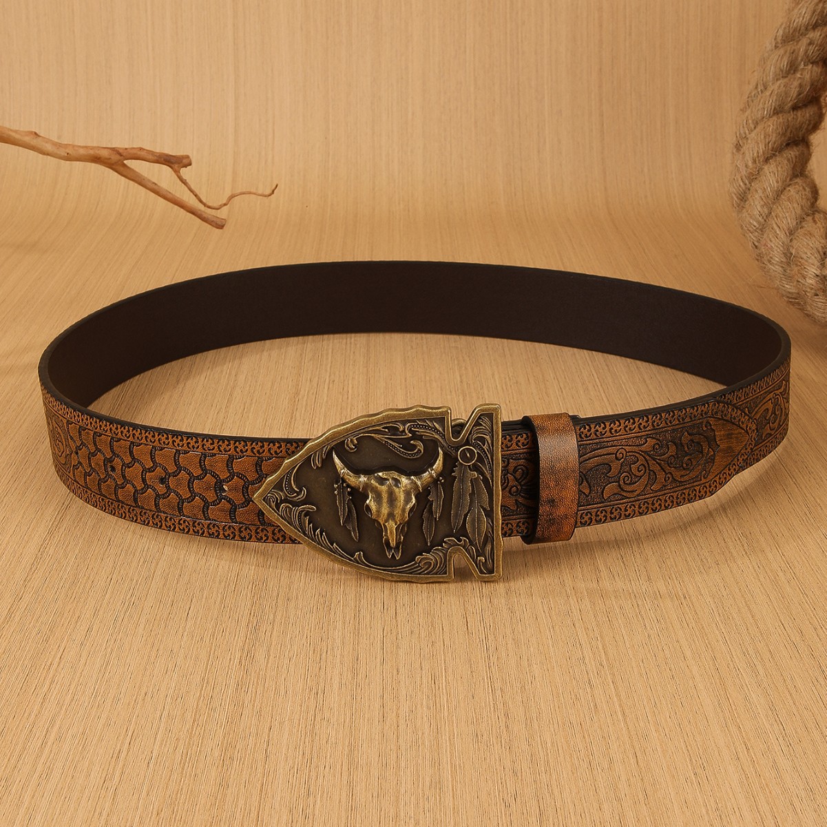 Denim Belt Buckle For Men And Women photo 4