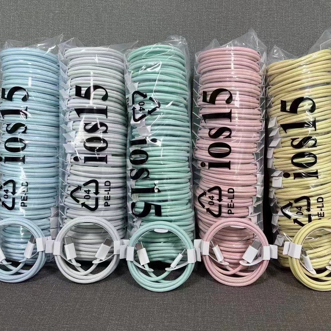 Data Cable Fast Charge Line Macaron Charging photo 5